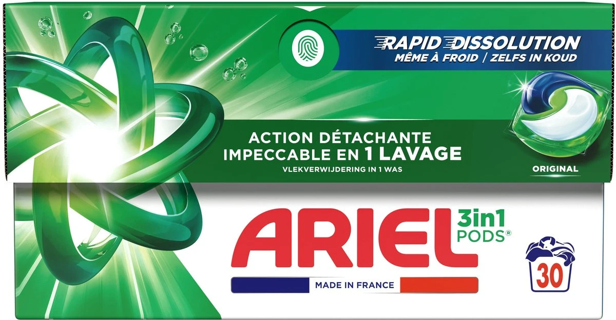 All in 1 pods Ariel Universeel (30 wasbeurten)
